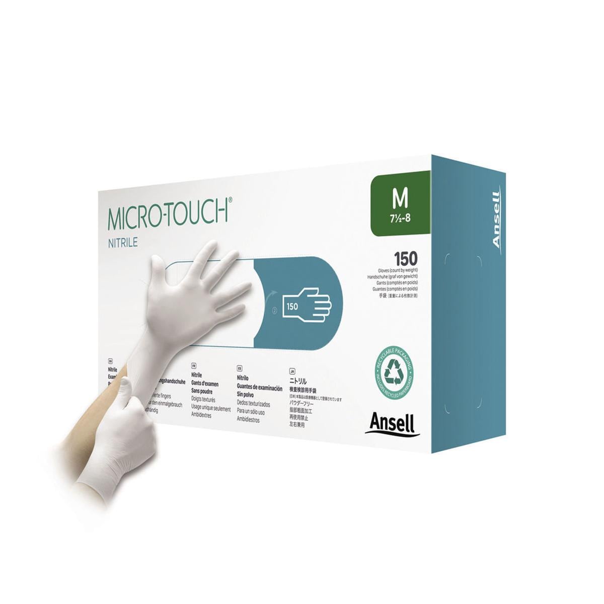 GUANTI MICRO-TOUCH NITRILE - 1 scatola - X-SMALL