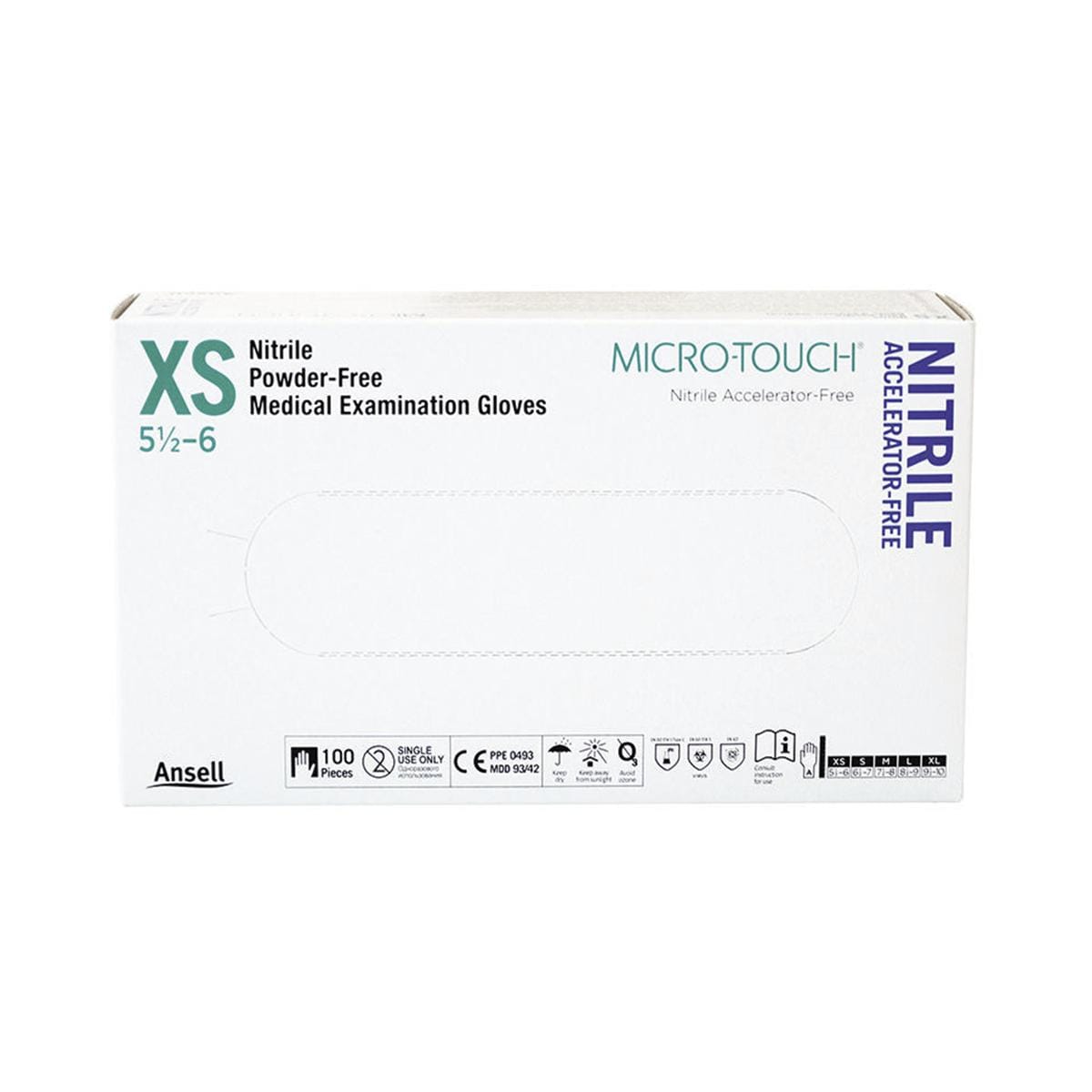 GUANTI MICRO-TOUCH NITRILE ACCELERATOR FREE - 10 scatole - SMALL