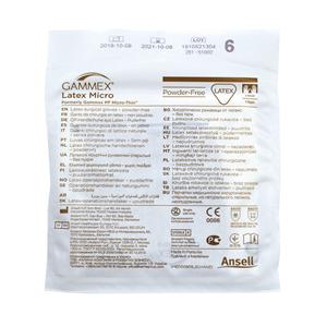 GUANTI GAMMEX LATEX MICRO - 1 paio - misura 6