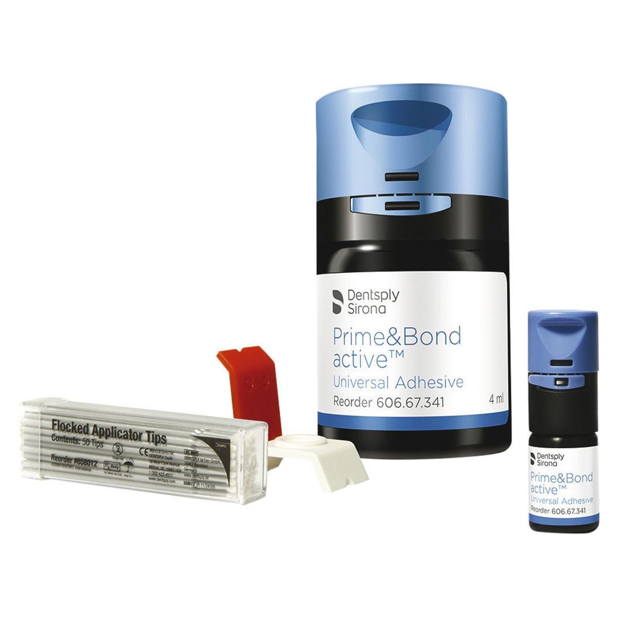 PRIME&BOND ACTIVE KIT - Flacone da 4 ml, 50 pennellini ed accessori