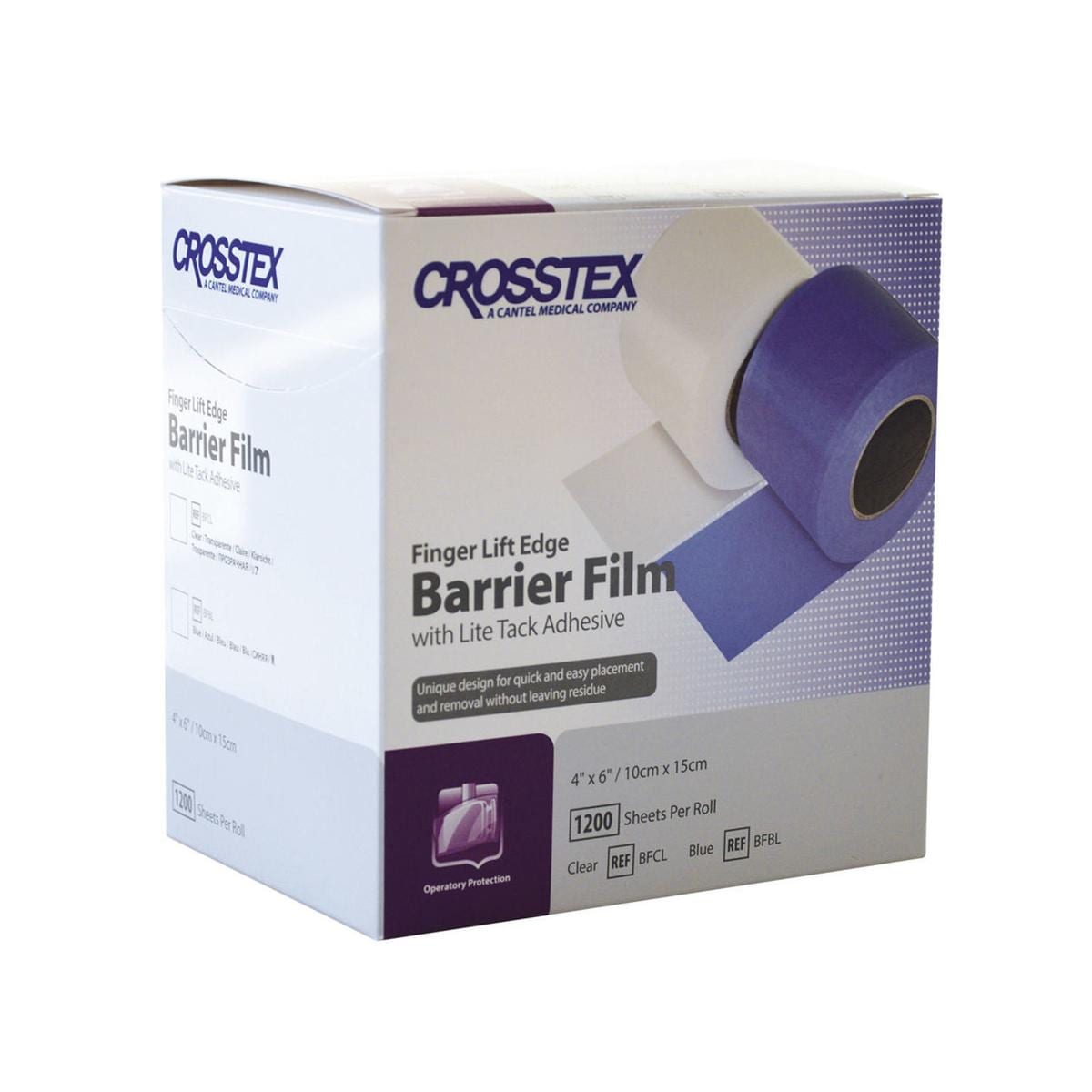 BARRIER FILM - Trasparente - cm 10x15 - 1200 strappi