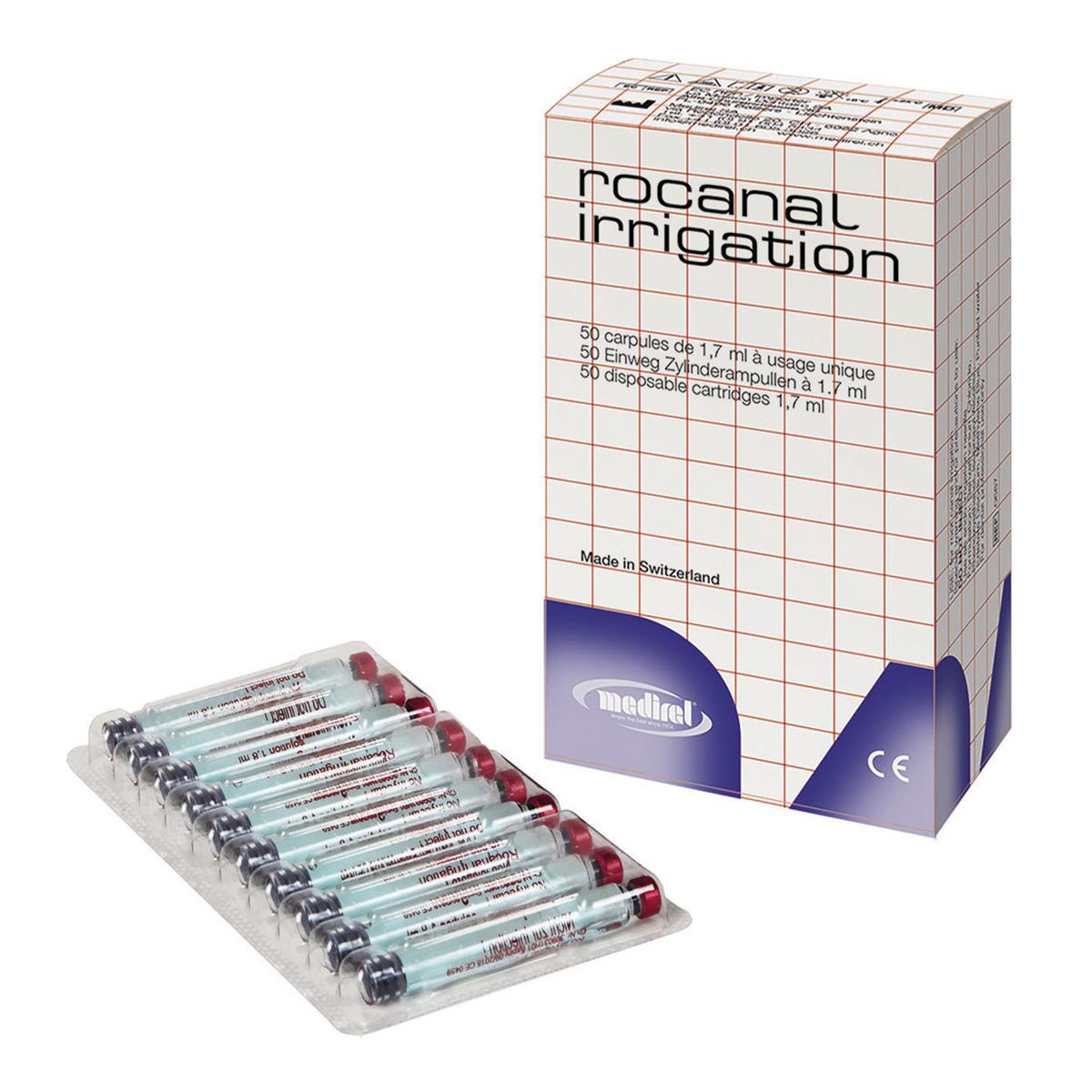ROCANAL IRRIGATION (AD ESAURIMENTO) - Confezione: 50 tubofiale sterili da 1,7 ml cad. (85 ml)