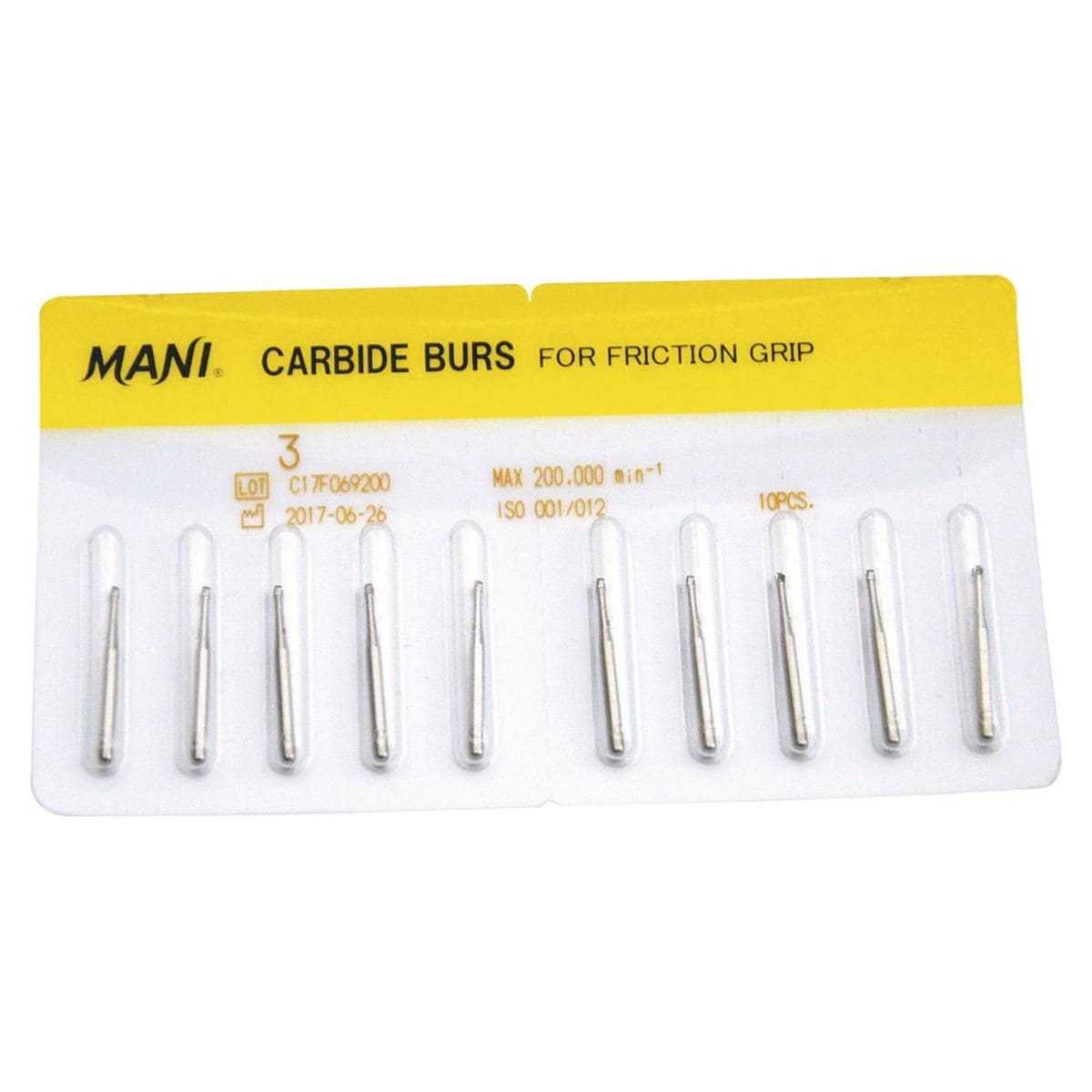 FRESE IN TUNGSTENO - H1 Nr.6 001 018 FG (314)