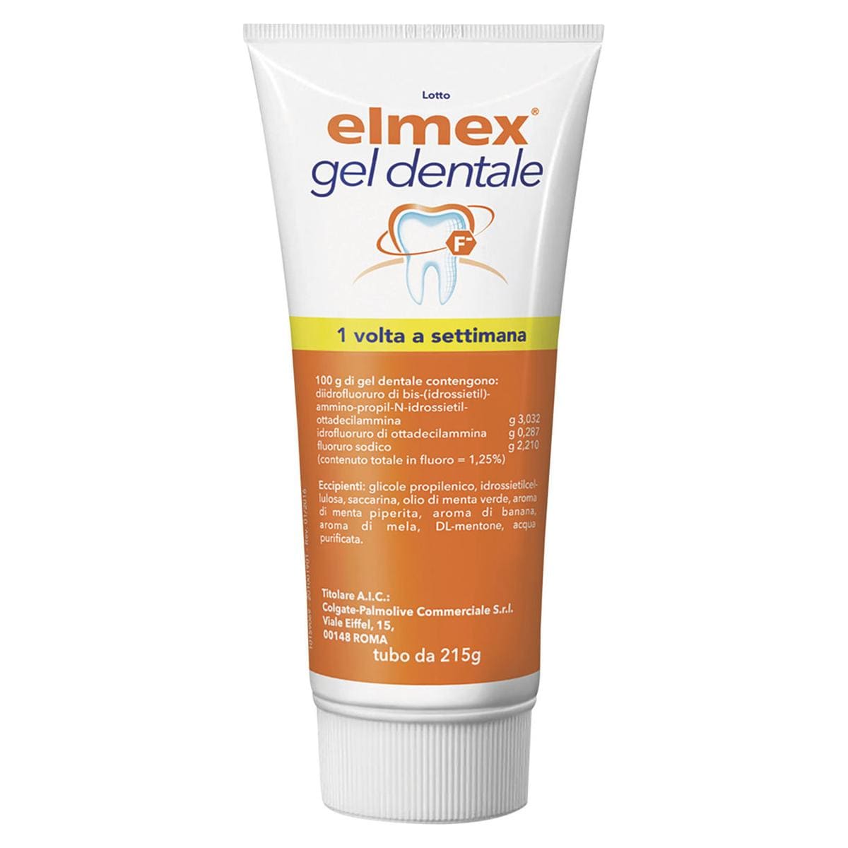 ELMEX GEL DENTALE Per uso professionale - Tubo da 215 g