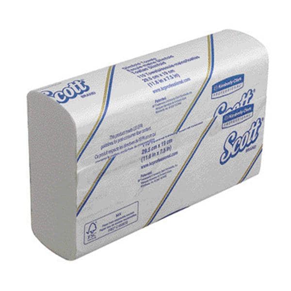 ASCIUGAMANI PIEGATI A "M" SCOTT SLIMFOLD - Confezione da 1760 asciugamani (16 pacchi da 110 pz.)