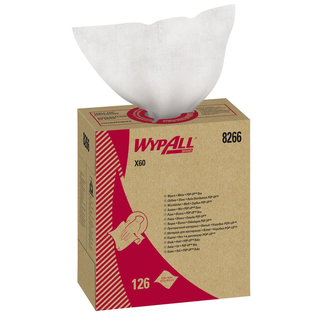 PANNI WYPALL X60 POP-UP BOX - Dispenser da 126 panni intercalati