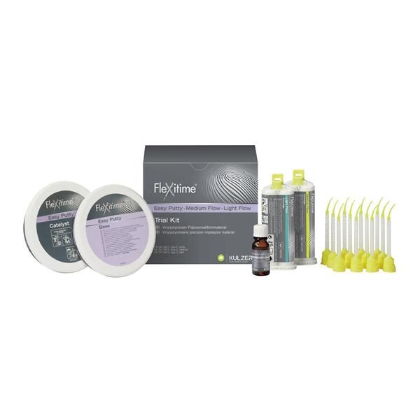 FLEXITIME PUTTY TRIAL KIT (PER MISCELAZIONE MANUALE) - TRIAL KIT