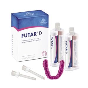FUTAR D INDURIMENTO NORMALE (PER MISCELAZIONE MANUALE) - Confezione: 2 x 50 ml cad. + 6 puntali bianchi