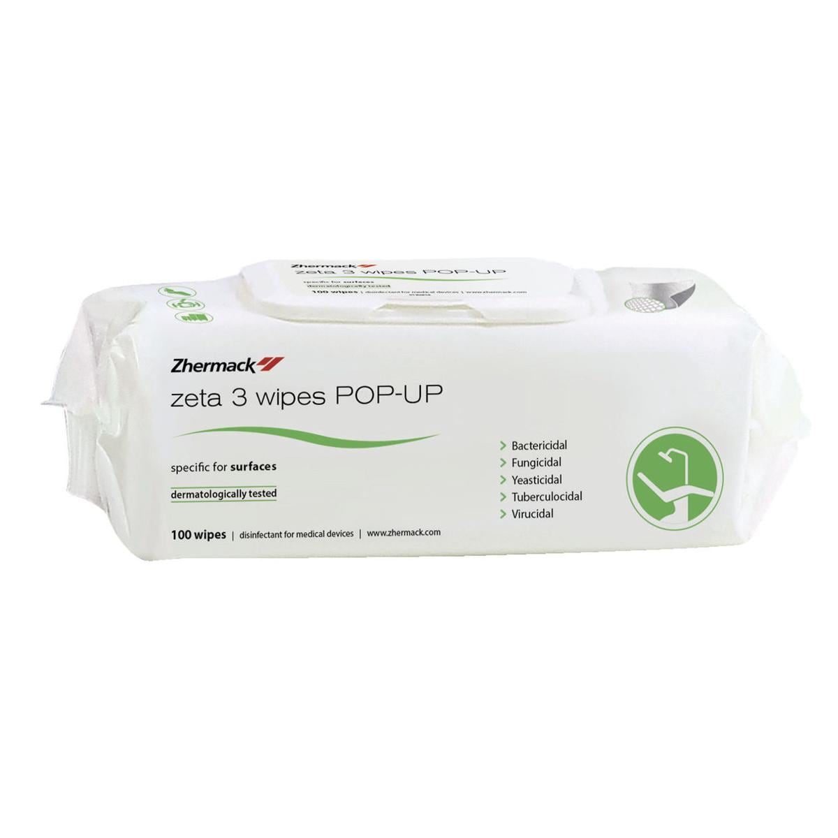 ZETA 3 WIPES POP-UP - Busta dispenser da 100 salviette