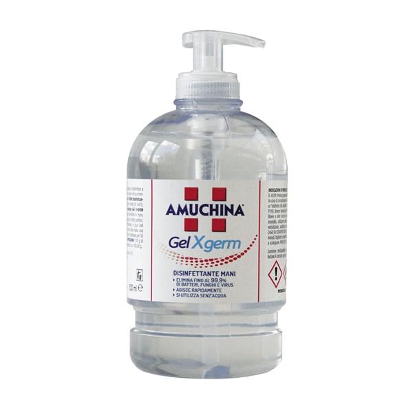 AMUCHINA GELXgerm - Flacone da 500 ml con erogatore