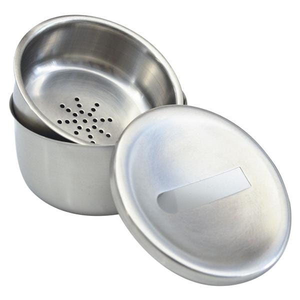 CONTENITORE DISINFETTA FRESE IN ACCIAIO - 1 pz.