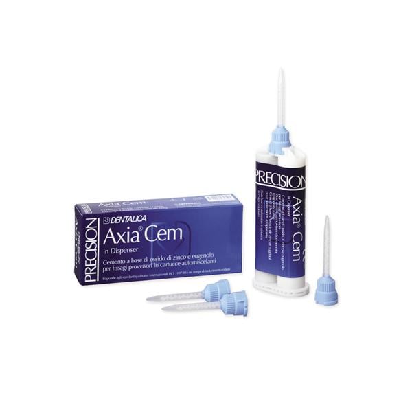 AXIA-CEM - Cartuccia automiscelante da 118 g + 4 puntali miscelatori azzurri
