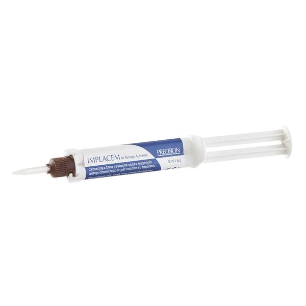IMPLACEM - Confezione da 10 ml: 2 siringhe automix da 5 ml cad. + 15 puntali miscelatori