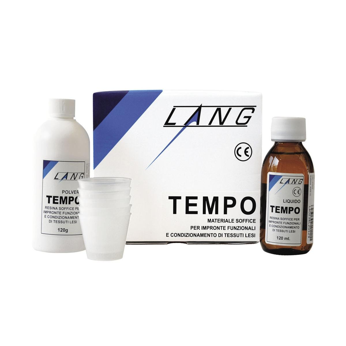 TEMPO - Kit: polvere da 120 g e liquido da 120 ml