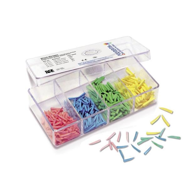 CUNEI WOOD WEDGES KIT - Assortimento da 600 pz. (XS, S, M, L)