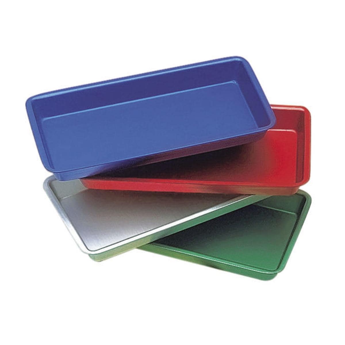VASCHETTE IN ALLUMINIO ANODIZZATO - Verde - 1 pz