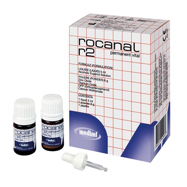 ROCANAL R2 PERMANENT VITAL - Kit: polvere da 8 g, liquido da 5 ml