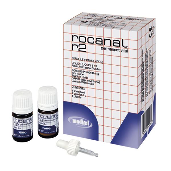 ROCANAL R2 PERMANENT VITAL - Kit: polvere da 8 g, liquido da 5 ml
