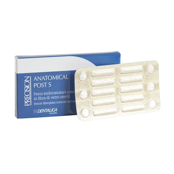 ANATOMICAL POST S - Large conicità 6/8% - Ø min/max mm 0,7/1,56