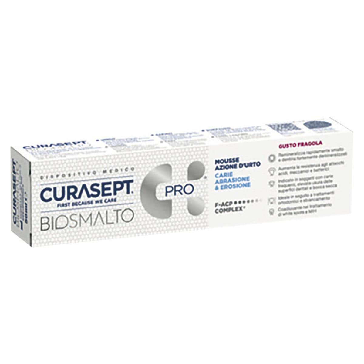 MOUSSE BIOSMALTO CARIE ABRASIONE & EROSIONE - Trattamento professionale - Tubo da 150 ml