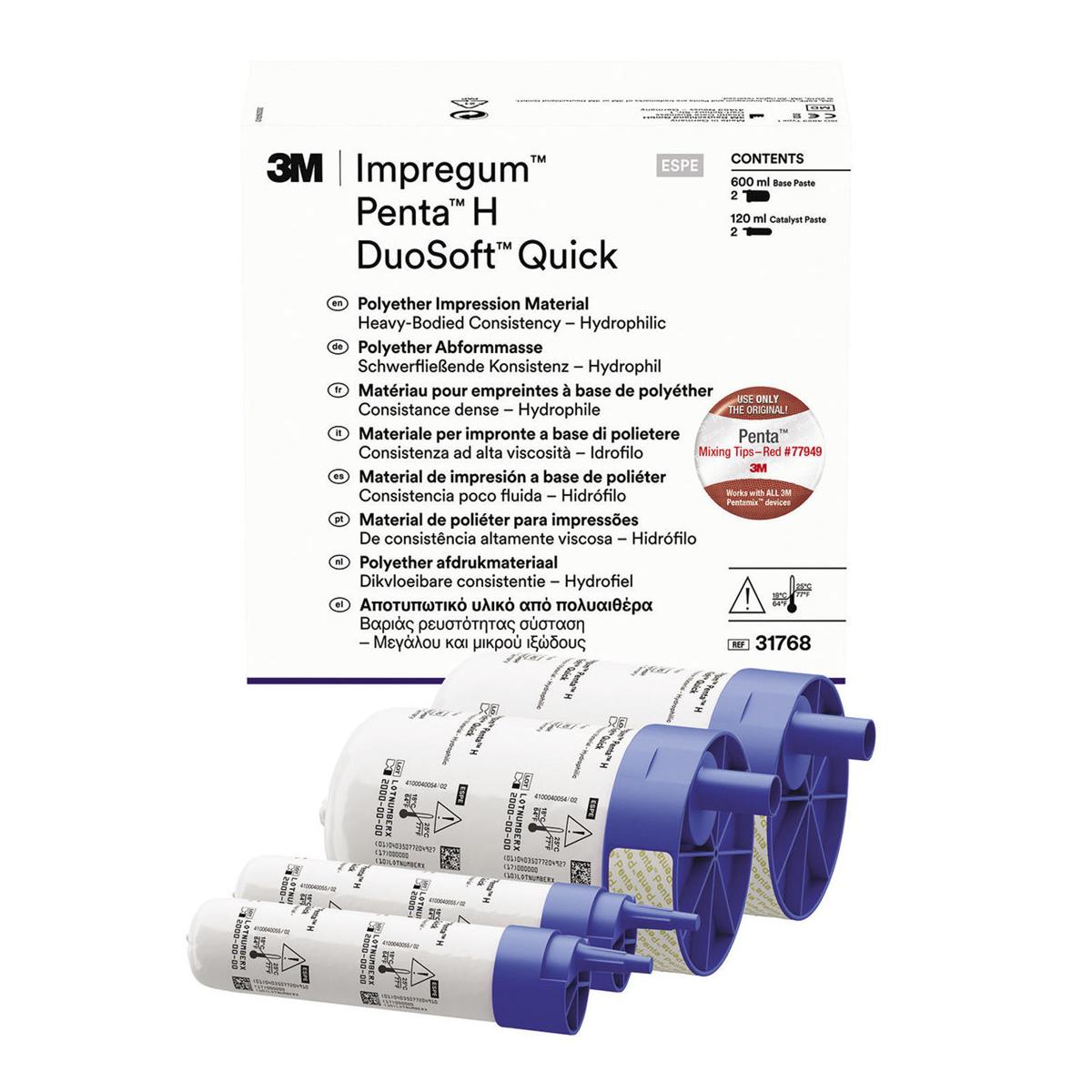 IMPREGUM PENTA DUOSOFT QUICK H CONFEZIONE DOPPIA (bassa viscosità - colore viola) - Confezione: 2 x 360 ml cad.