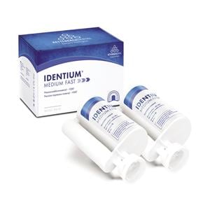 IDENTIUM MEDIUM FAST SET PER MISCELAZIONE DINAMICA (media viscosità - blu) - Confezione: 2 x 380 ml cad.
