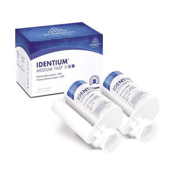 IDENTIUM MEDIUM FAST SET PER MISCELAZIONE DINAMICA (media viscosità - blu) - Confezione: 2 x 380 ml cad.