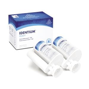 IDENTIUM HEAVY REGULAR SET PER MISCELAZIONE DINAMICA (alta viscosità - azzurro) - Refill Pack - 2 x 380 ml cad.