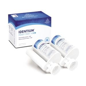 IDENTIUM HEAVY FAST SET PER MISCELAZIONE DINAMICA (alta viscosità - azzurro) - Confezione: 2 x 380 ml cad.