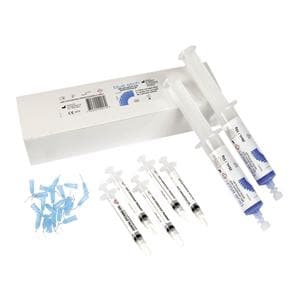 BLUE ETCH ECONOMY PACK - 2 siringhe da 25 ml (32 g) cad. 5 siringhe vuote, 50 puntali 25 G