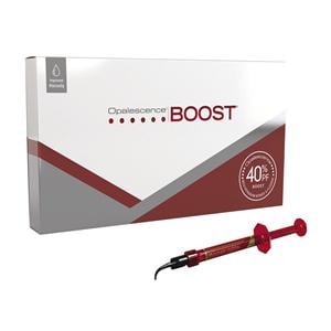 OPALESCENCE BOOST KIT PAZIENTE - 2 siringhe da 1,2 ml cad., OpalDam verde da 1,2ml, Isoblock, 10 puntali Black mini e scala colo