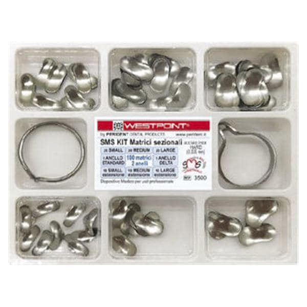 MATRICI SEZIONALI KIT - Assortimento da 100 matrici