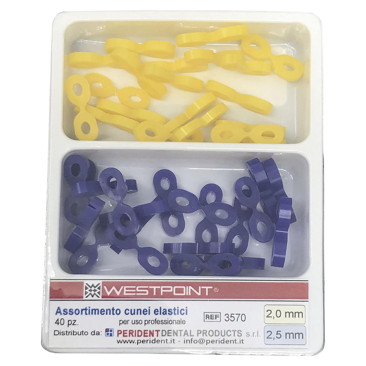 CUNEI ELASTICI (ad esaurimento) - BLU spessore mm 2,5