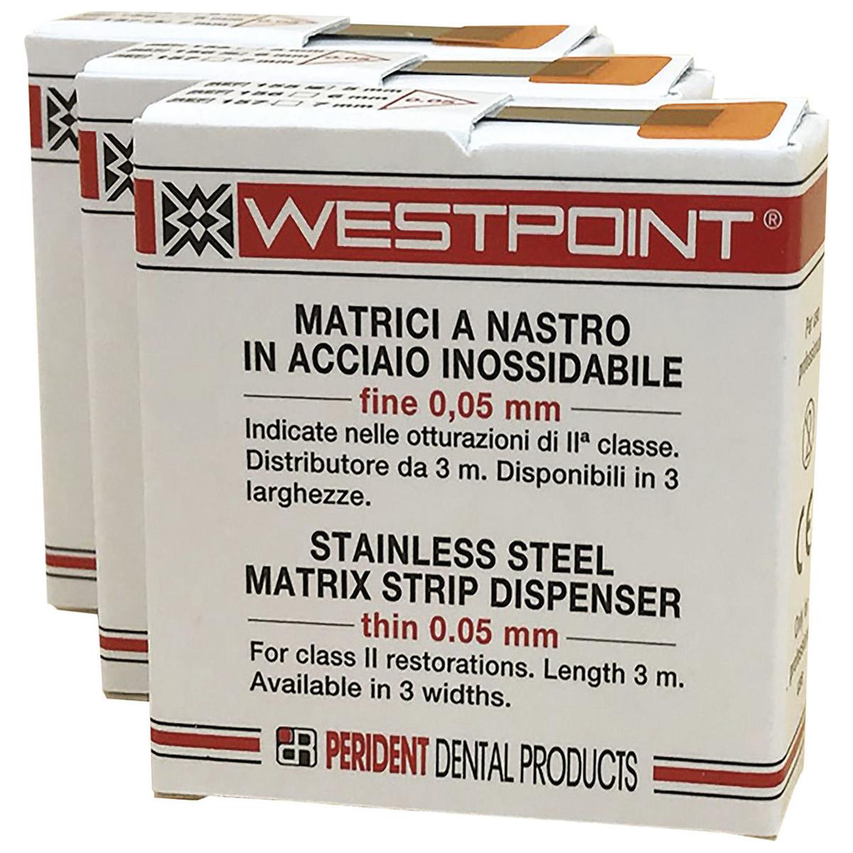 MATRICI - Altezza 5 mm Spessore 0,035 mm
