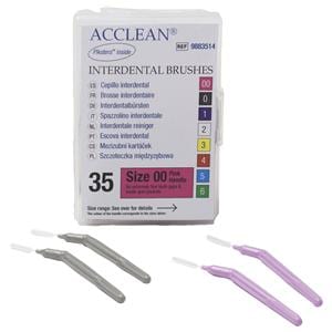 ACCLEAN INTERDENTAL BRUSH - misura 00/ rosa Ø mm 0.6