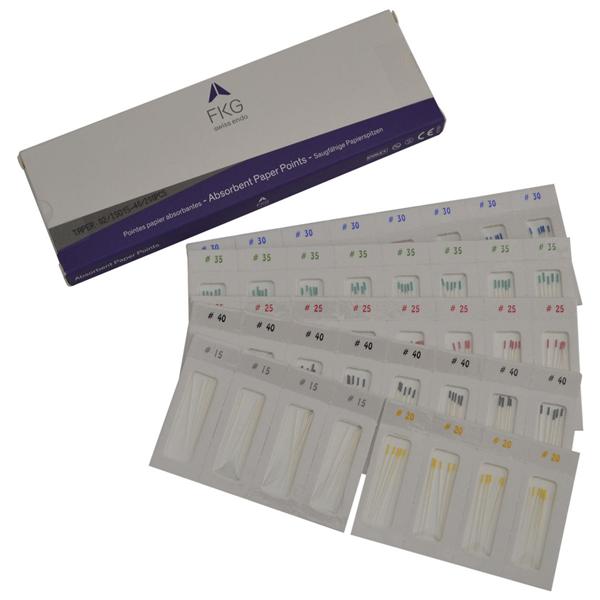 PUNTE DI CARTA CON TERMINALE COLORATO .02 ASSORTIMENTO - Assortimento 15/40