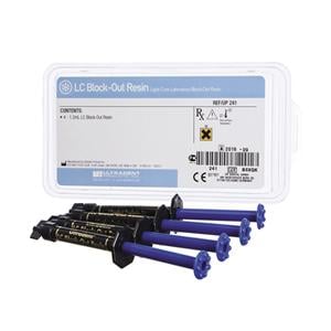 LC BLOCK-OUT RESIN RICAMBIO - 4 siringhe da 1,2 ml cad.