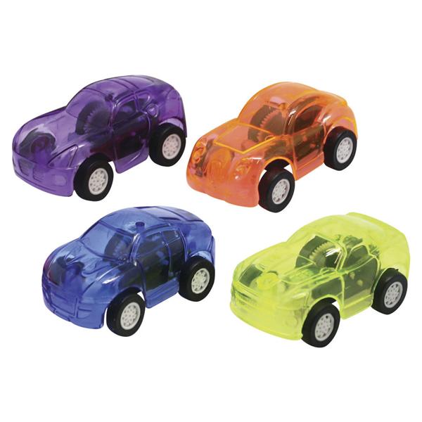 AUTOMOBILINE TRASPARENTI - 36 pz.