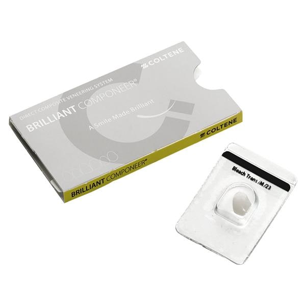 BRILLIANT COMPONEER FRONTALI INFERIORI TRANSLUCENT (AD ESA) - Misura S - Dente 31