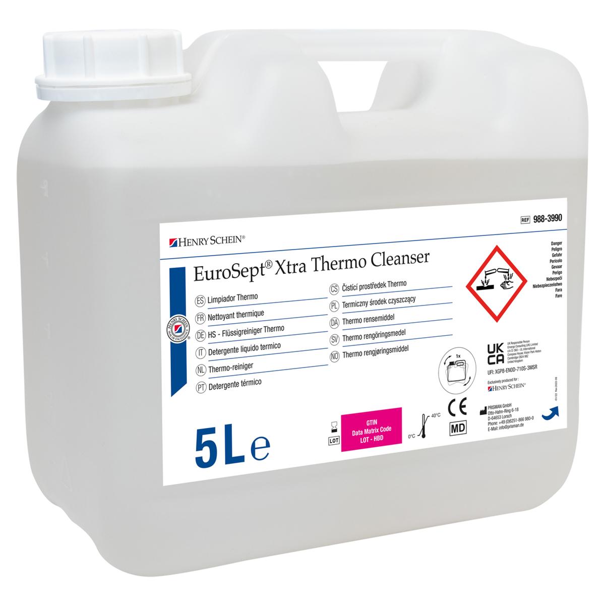EUROSEPT XTRA THERMO CLEANSER - Tanica da 5 litri