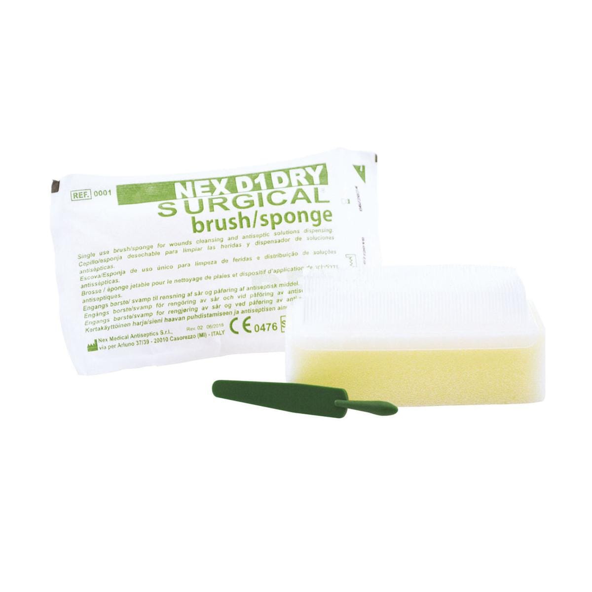 SPAZZOLA/SPUGNA CHIRURGICA NEX D1 DRY SURGICAL - Nex D1 Dry Surgical - Blister sterile da 1 pz.