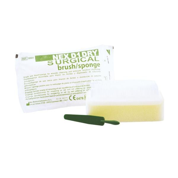SPAZZOLA/SPUGNA CHIRURGICA NEX D1 DRY SURGICAL - Nex D1 Dry Surgical - Blister sterile da 1 pz.