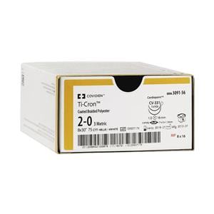 SUTURE TI CRON BIANCA AGO 3/8 di cerchio TAGLIENTE ESTERNO - 12 pz - (AD ESAURIMENTO) - 552864G - P 13 13 mm - 5-0 (1)