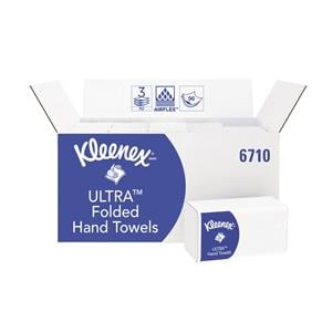 ASCIUGAMANI PIEGATI A "V" KLEENEX ULTRA - 3 VELI - Confezione da 1440 asciugamani (15 pacchi da 96 pz.)