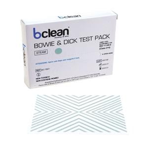 BOWIE & DICK BCLEAN - Confezione da 10 pacchi test