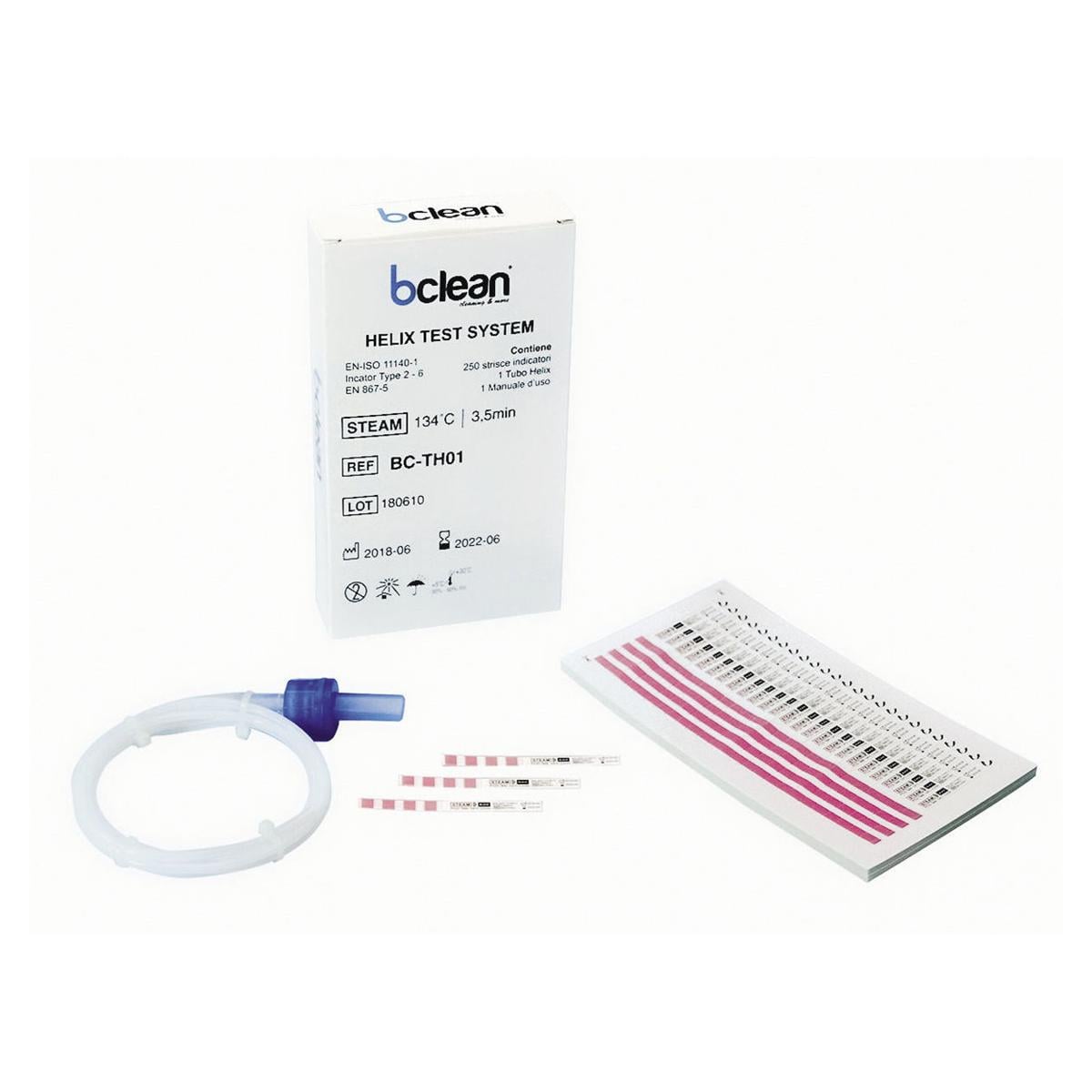 HELIX TEST BCLEAN - Intro Kit: 1 cannula + 250 indicatori