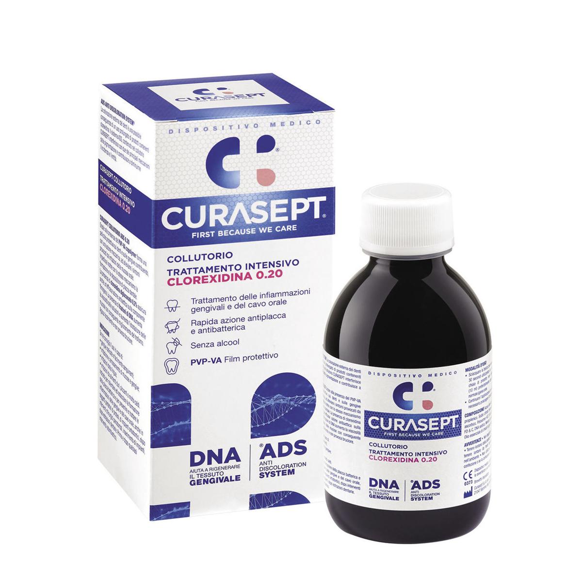 CURASEPT 0,20% ADS+DNA (trattamento INTENSIVO) - Flacone da 200 ml
