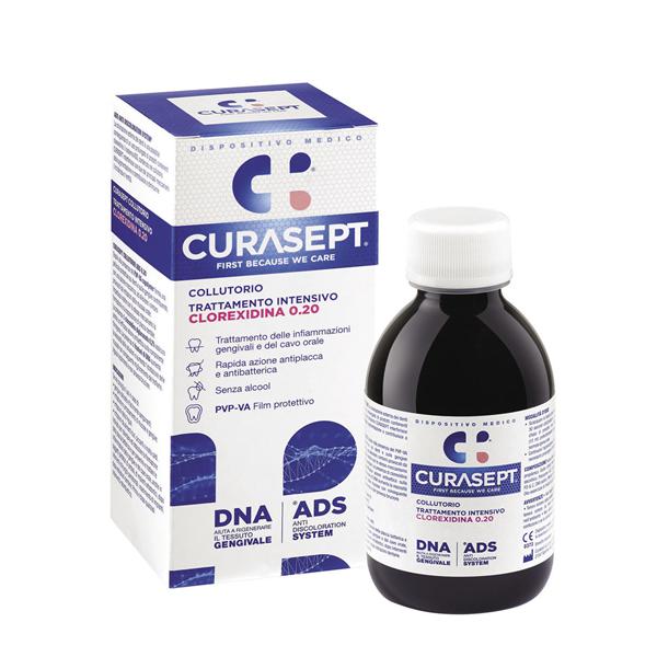 CURASEPT 0,20% ADS+DNA (trattamento INTENSIVO) - Flacone da 200 ml