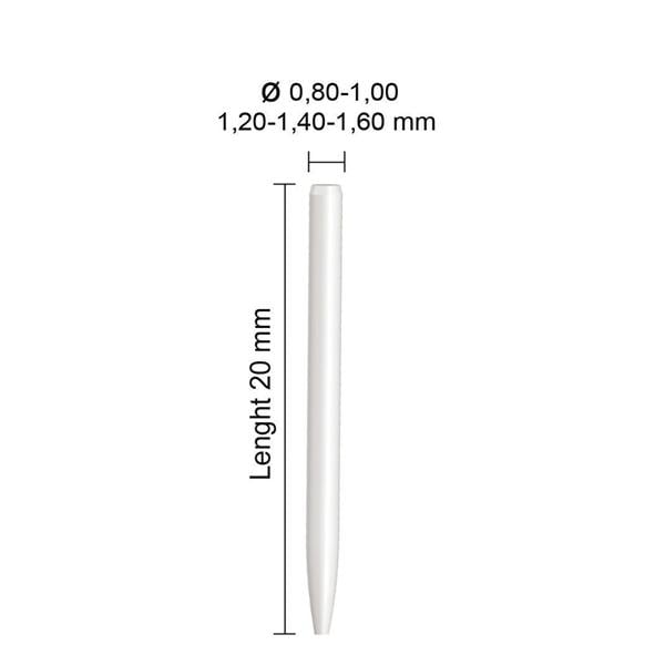 K-POST CYLINDRICAL - Ø min. mm 0,80 fibra di vetro