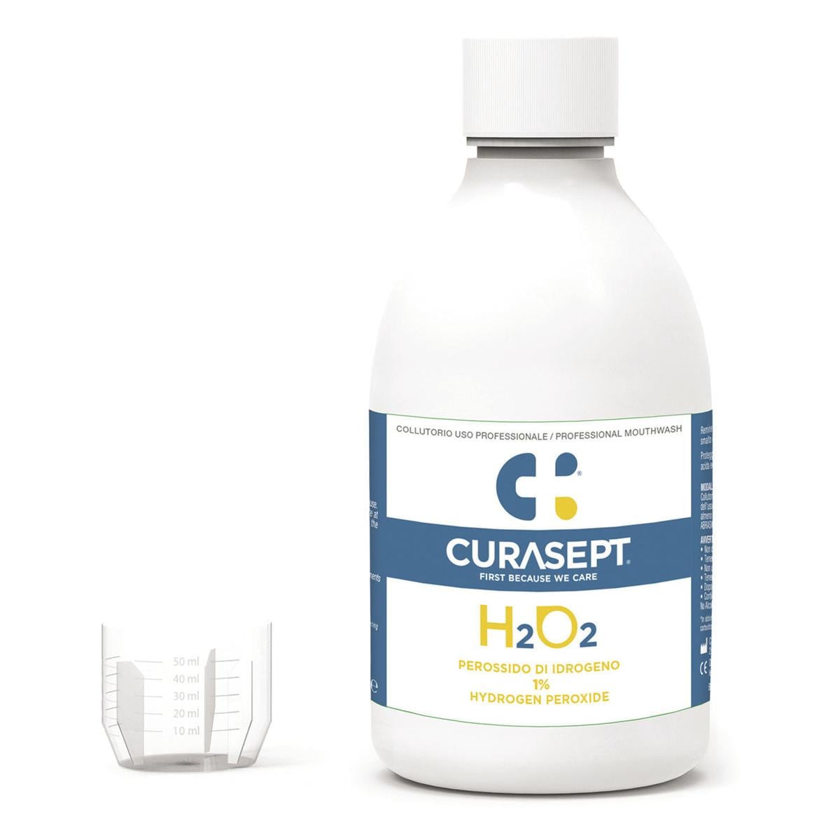 CURASEPT H2O2 - Flacone da 300 ml - Henry Schein Krugg S.r.l.